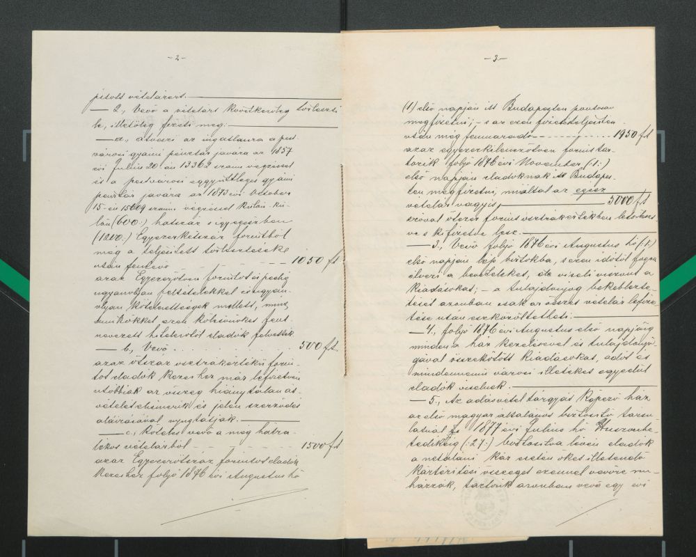 amelyben Nagy Ferenc közvágóhídi felügyelő és neje Nagy Ferencné szül. Kada Katalin eladja a józsefvárosi József u. 5. sz alatt lévő ingatlant,<br>házat Wihart itt Wihardt Ferenc hentesmester dédapámnak. Ennek a háznak a helyén épült fel később gróf Bánffy Miklós külügyminiszter,<br>a nagy író, operaházi intendáns, az 1916-os koronázási ünnepség főszervezőjének háza,